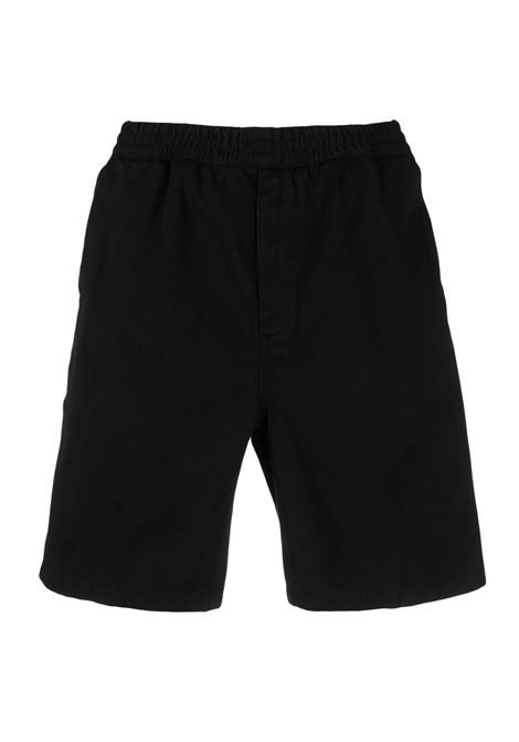 flint short man black CARHARTT WIP | I03048089.GD